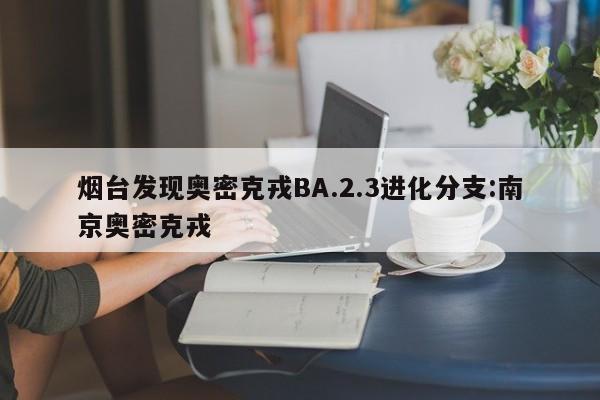烟台发现奥密克戎BA.2.3进化分支:南京奥密克戎